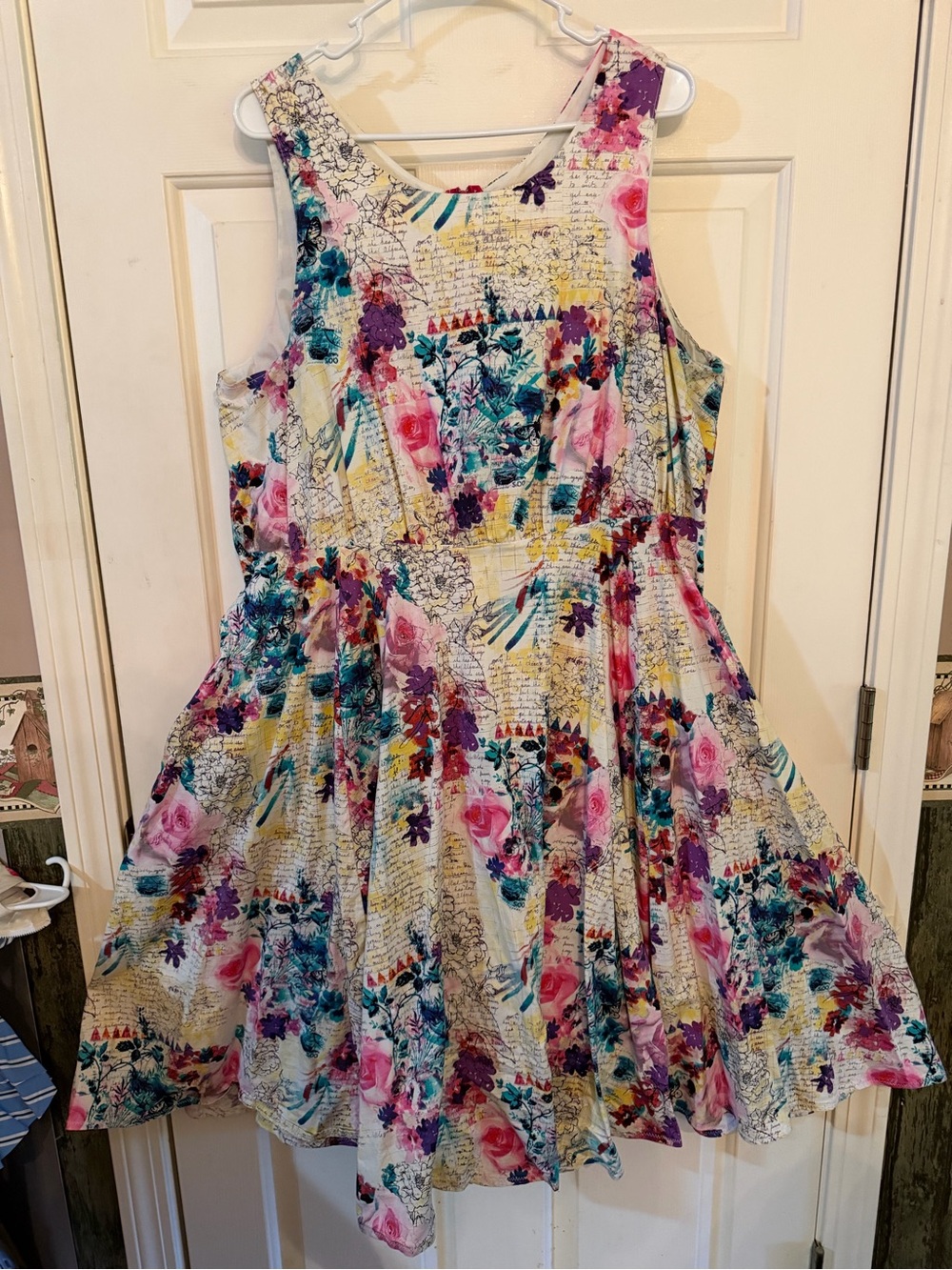 Fun chic Fit and Flare Dress with pockets!!!